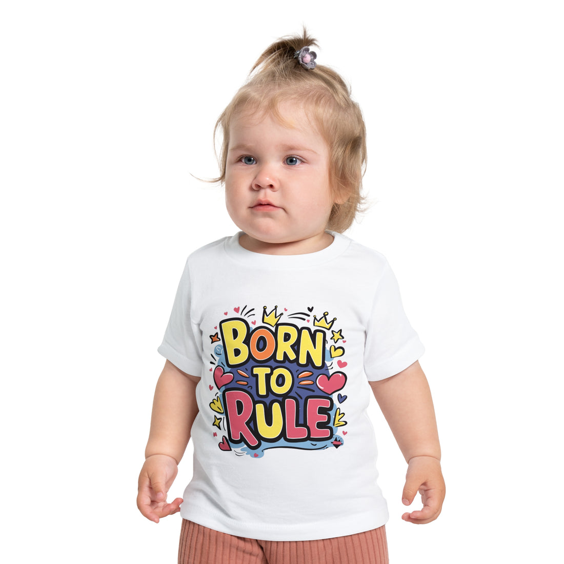 "Born to rule" Baby Short Sleeve T-Shirt