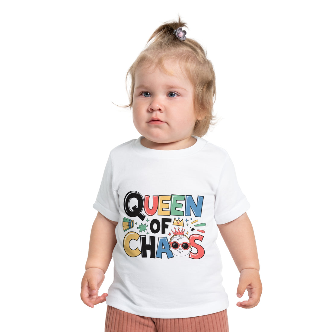 "Queen of chaos" Baby Short Sleeve T-Shirt