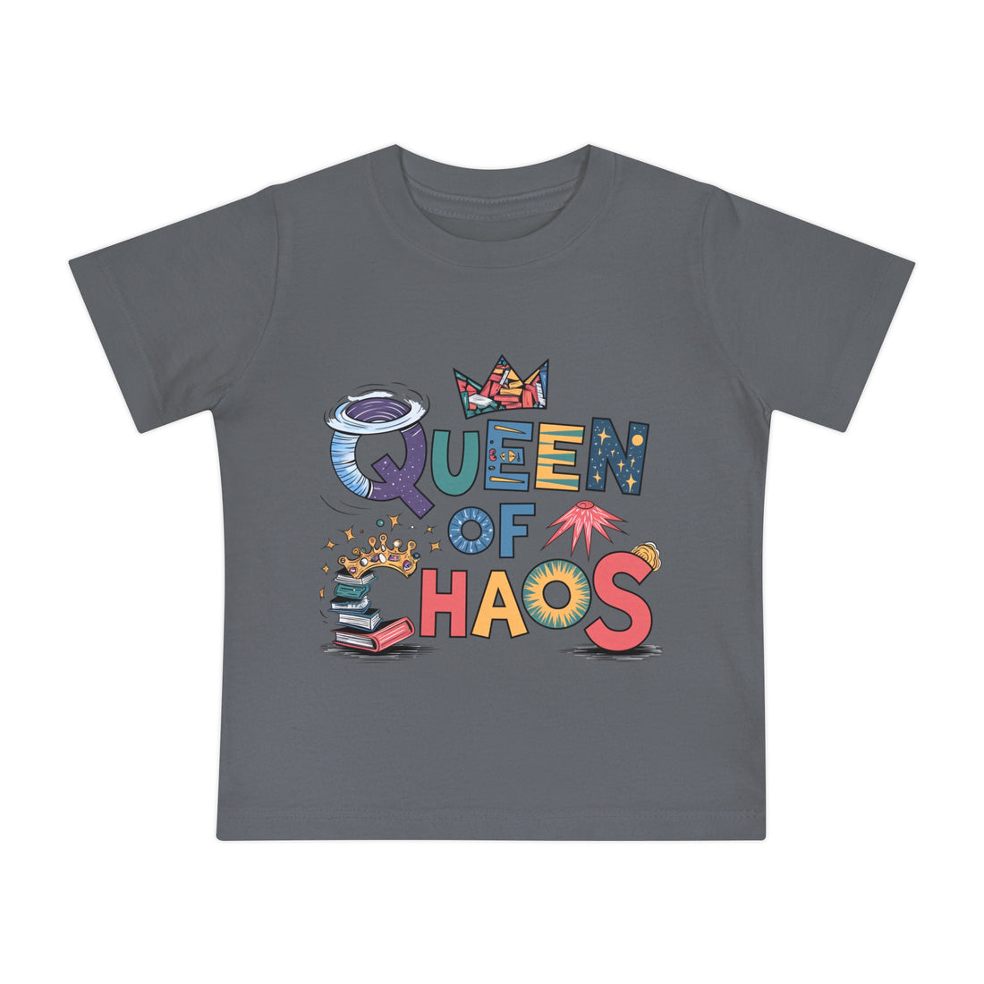 "Queen of chaos" Baby Short Sleeve T-Shirt