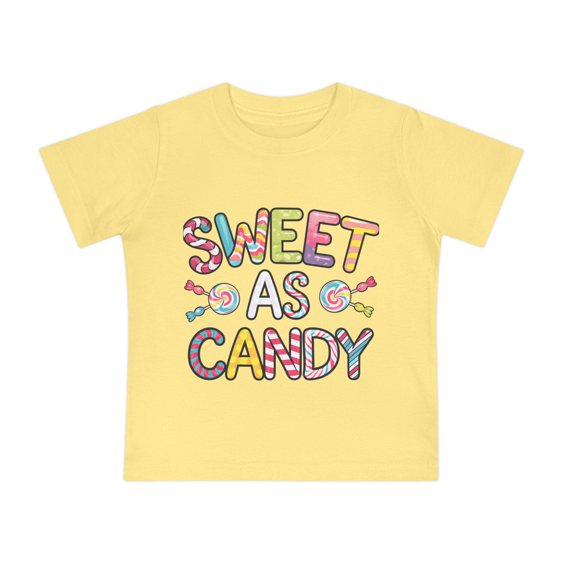 "Sweet as candy" Baby Short Sleeve T-Shirt