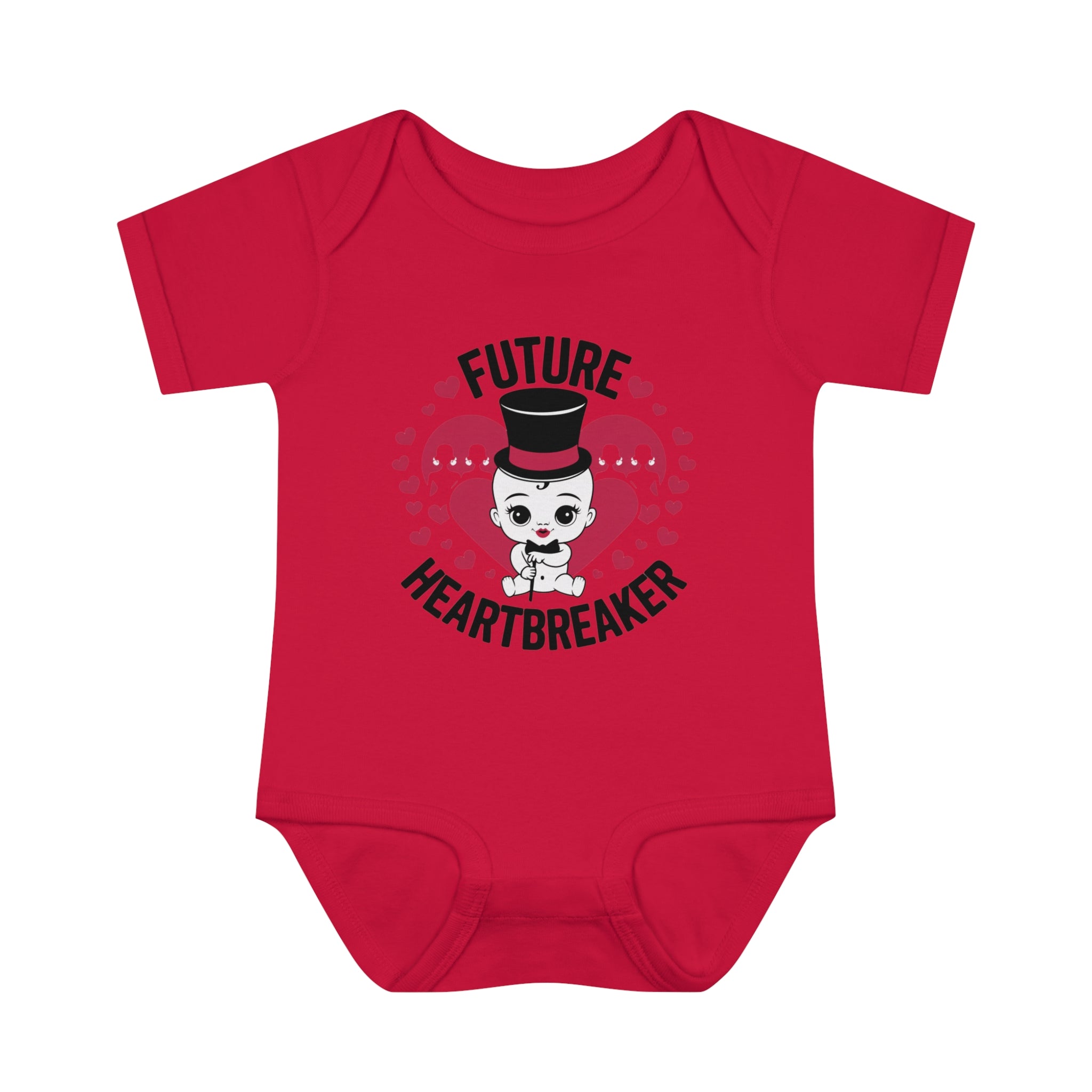 "Future heartbreaker" Infant Baby Rib Bodysuit