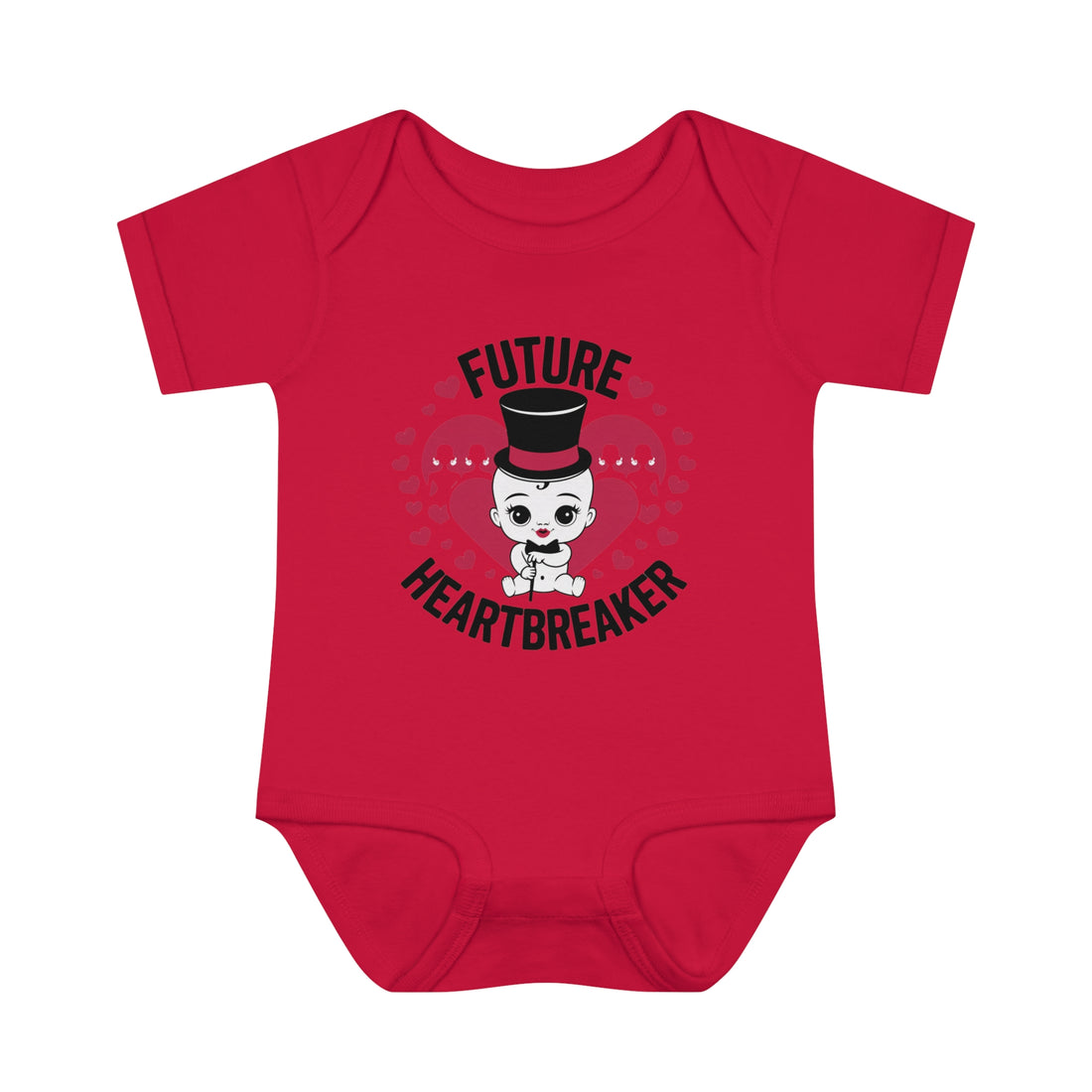 "Future heartbreaker" Infant Baby Rib Bodysuit