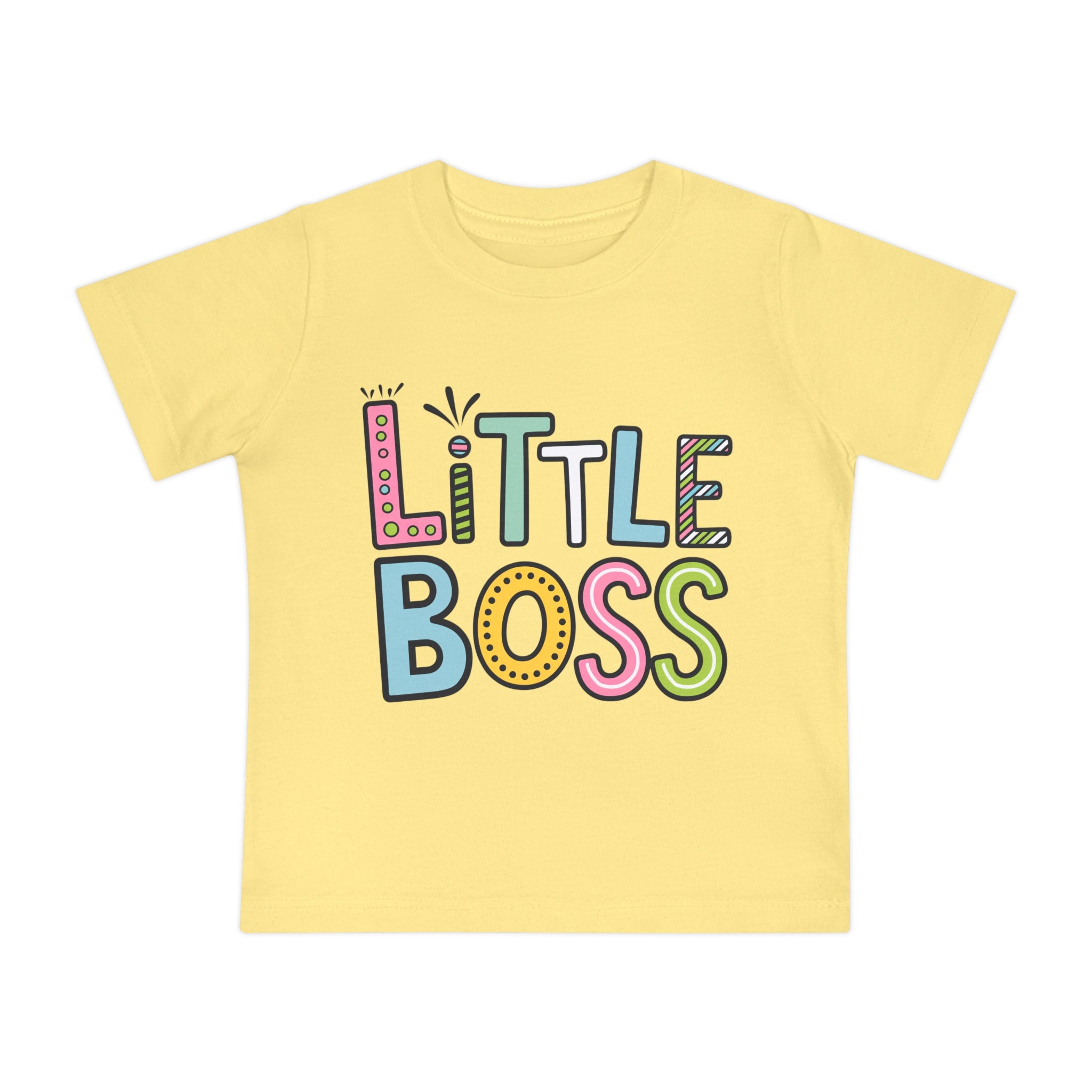 "Little boss" Baby Short Sleeve T-Shirt