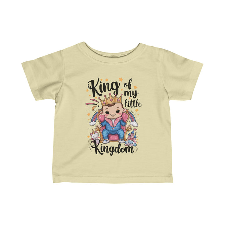 "King of my little kingdom" Infant Fine Jersey Tee