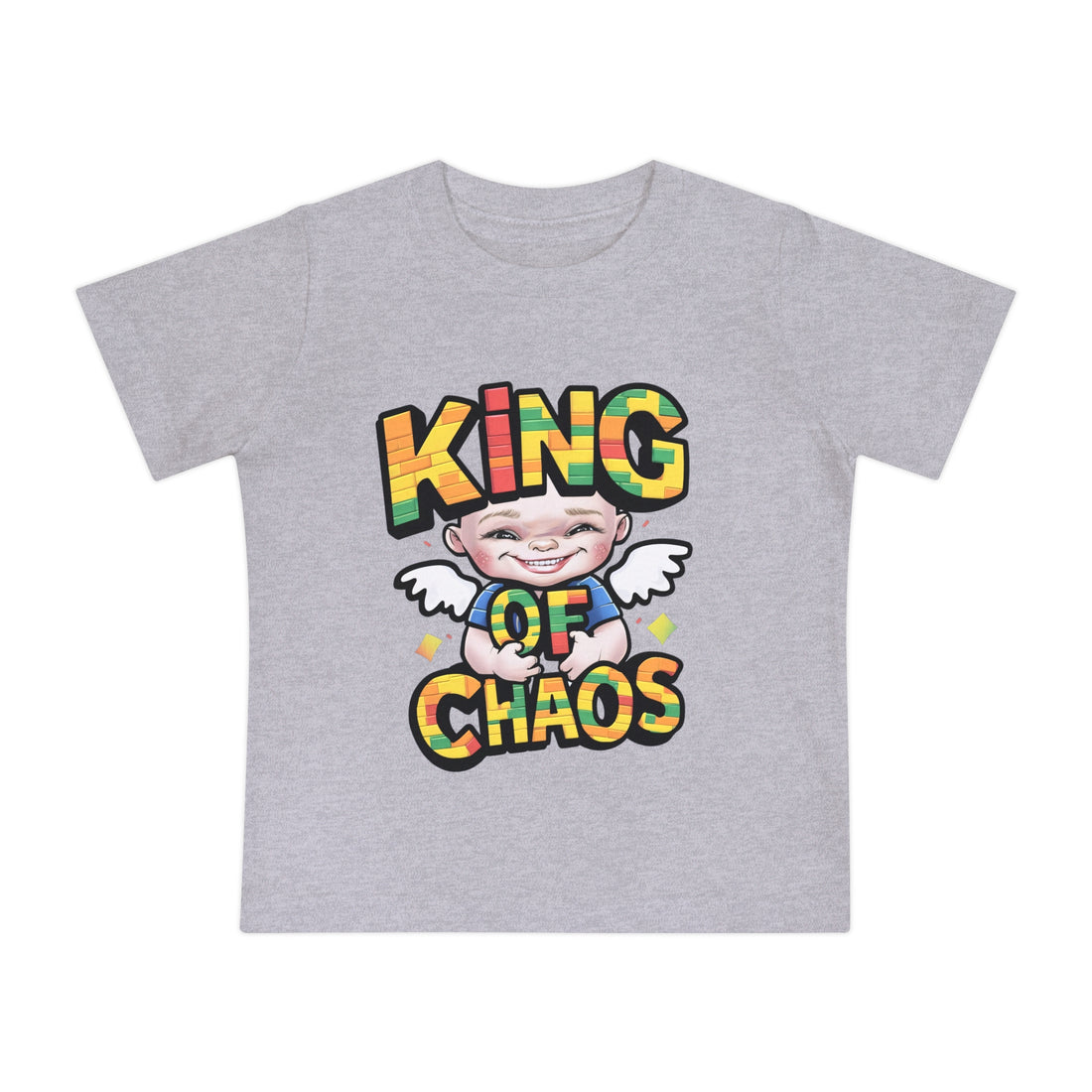 "King of chaos" Baby Short Sleeve T-Shirt