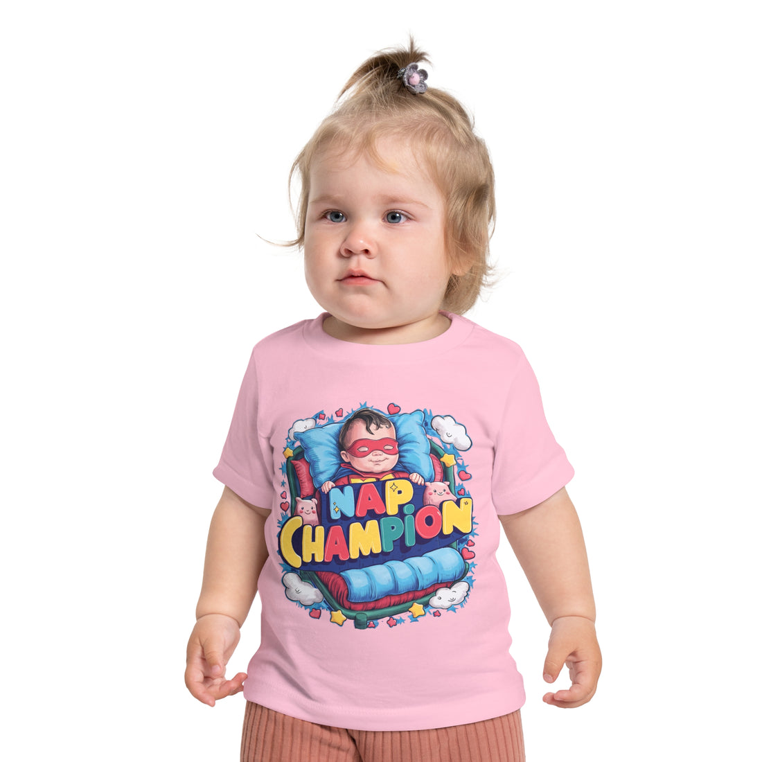 "Nap champion" Baby Short Sleeve T-Shirt