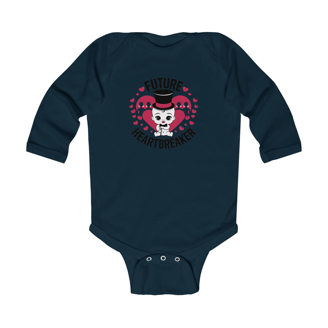 "Future heartbreaker" Infant Long Sleeve Bodysuit