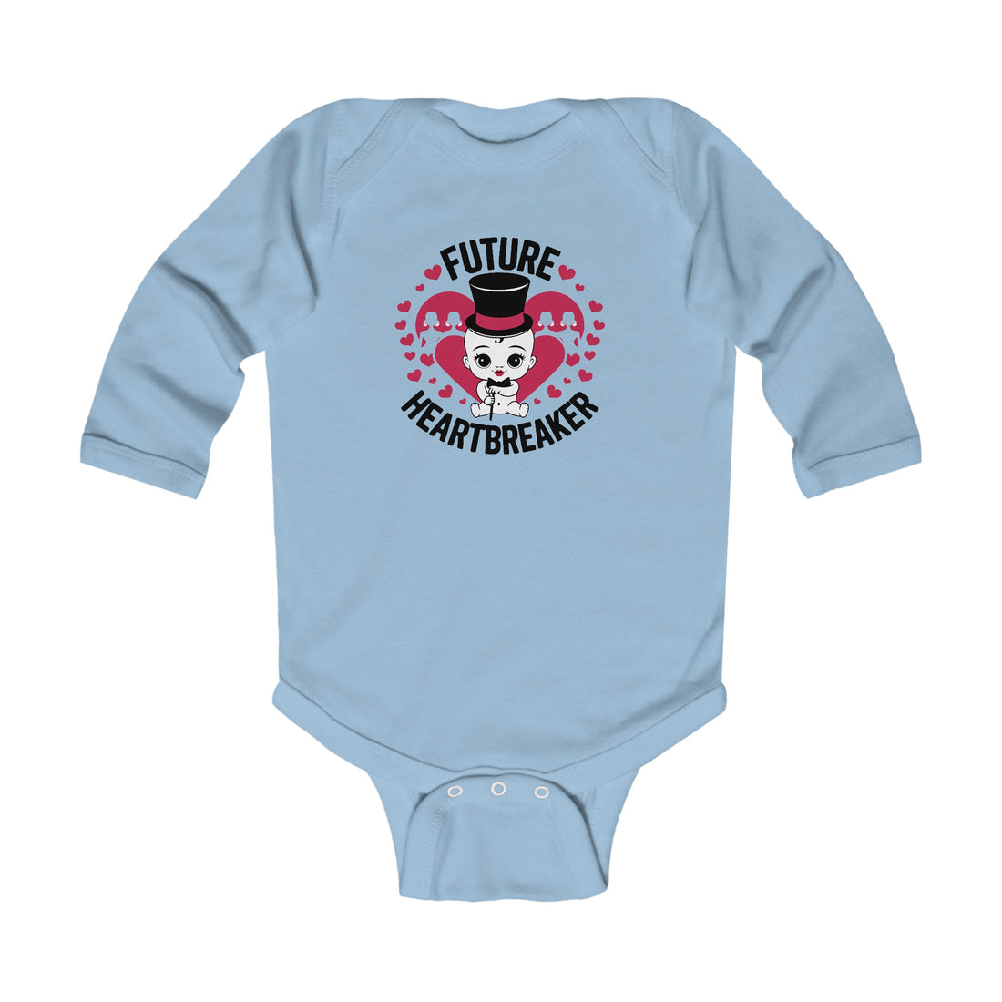 "Future heartbreaker" Infant Long Sleeve Bodysuit