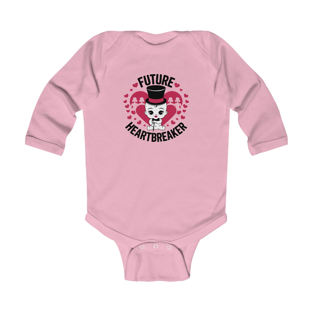 "Future heartbreaker" Infant Long Sleeve Bodysuit