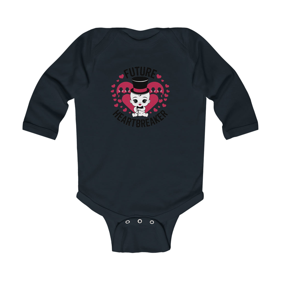 "Future heartbreaker" Infant Long Sleeve Bodysuit