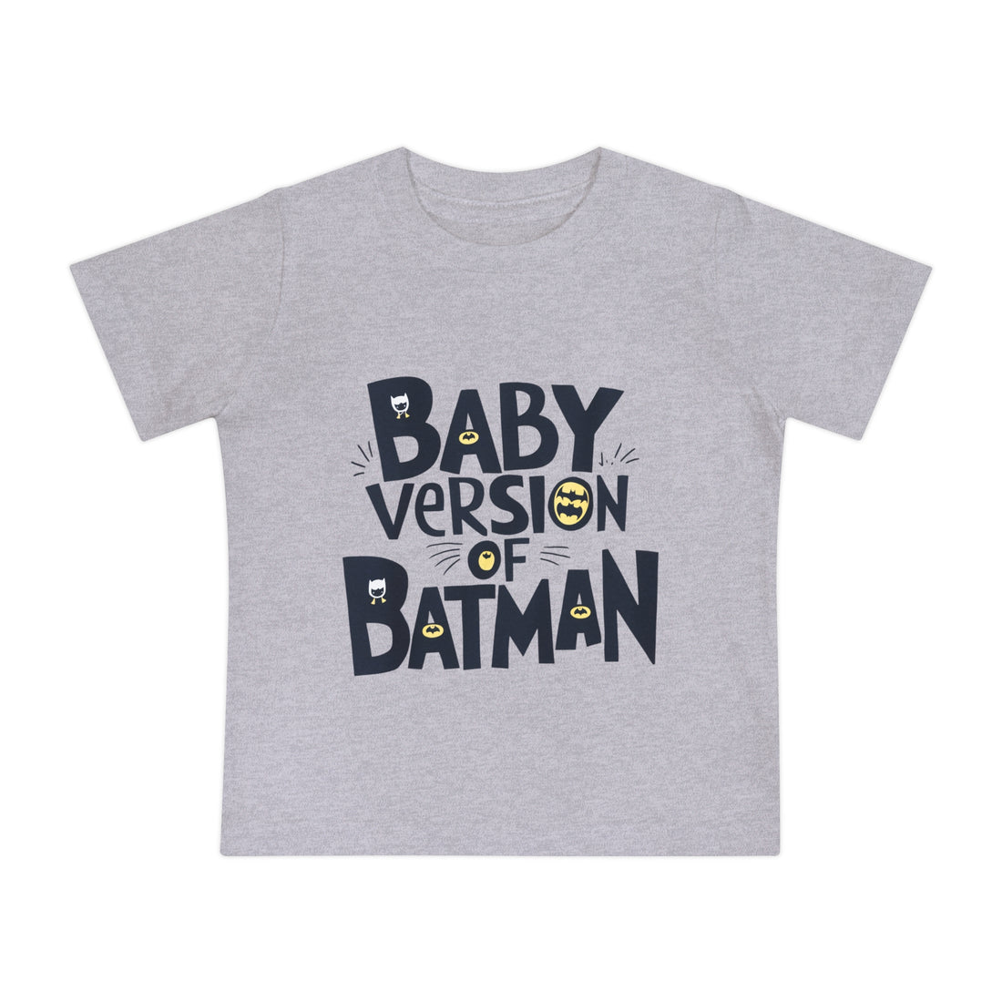 "Baby version of batman" Baby Short Sleeve T-Shirt