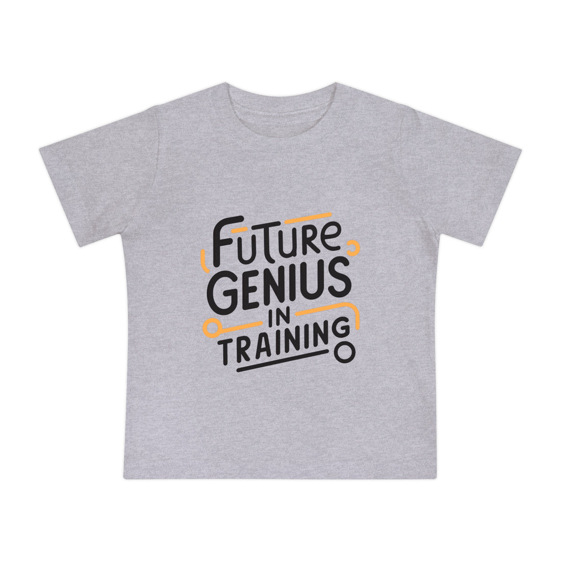 "Future genius in training" Baby Short Sleeve T-Shirt