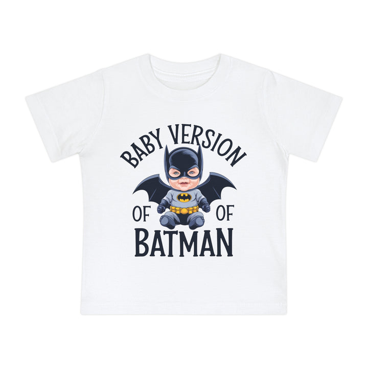 "Baby version of batman" Baby Short Sleeve T-Shirt