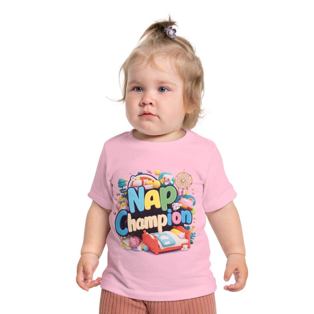 "Nap champion" Baby Short Sleeve T-Shirt