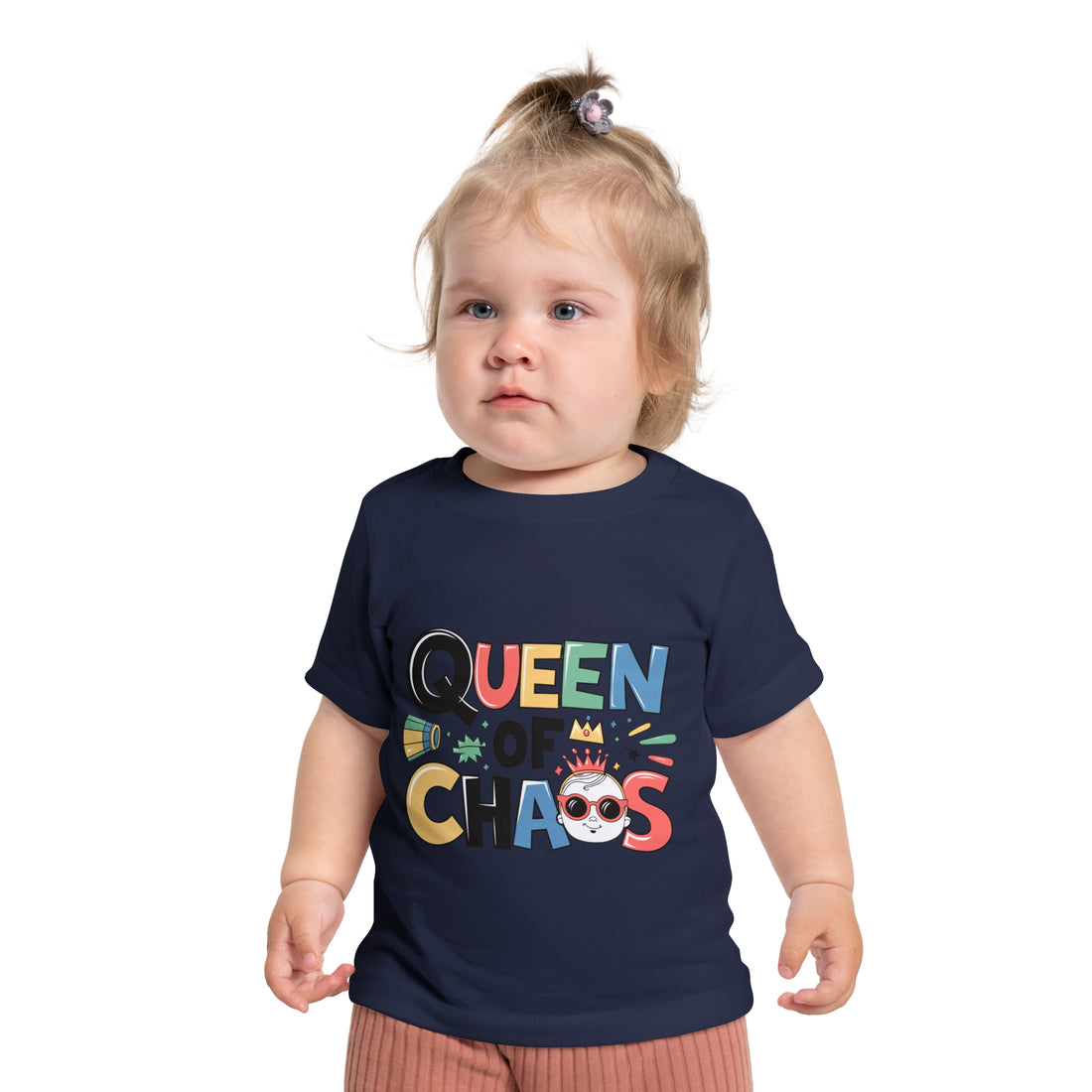 "Queen of chaos" Baby Short Sleeve T-Shirt