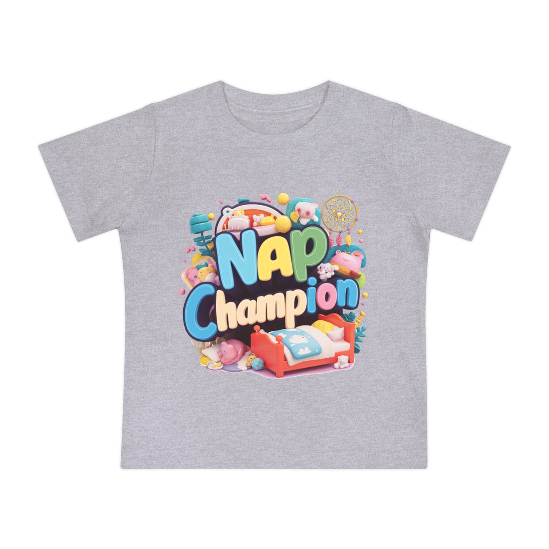 "Nap champion" Baby Short Sleeve T-Shirt