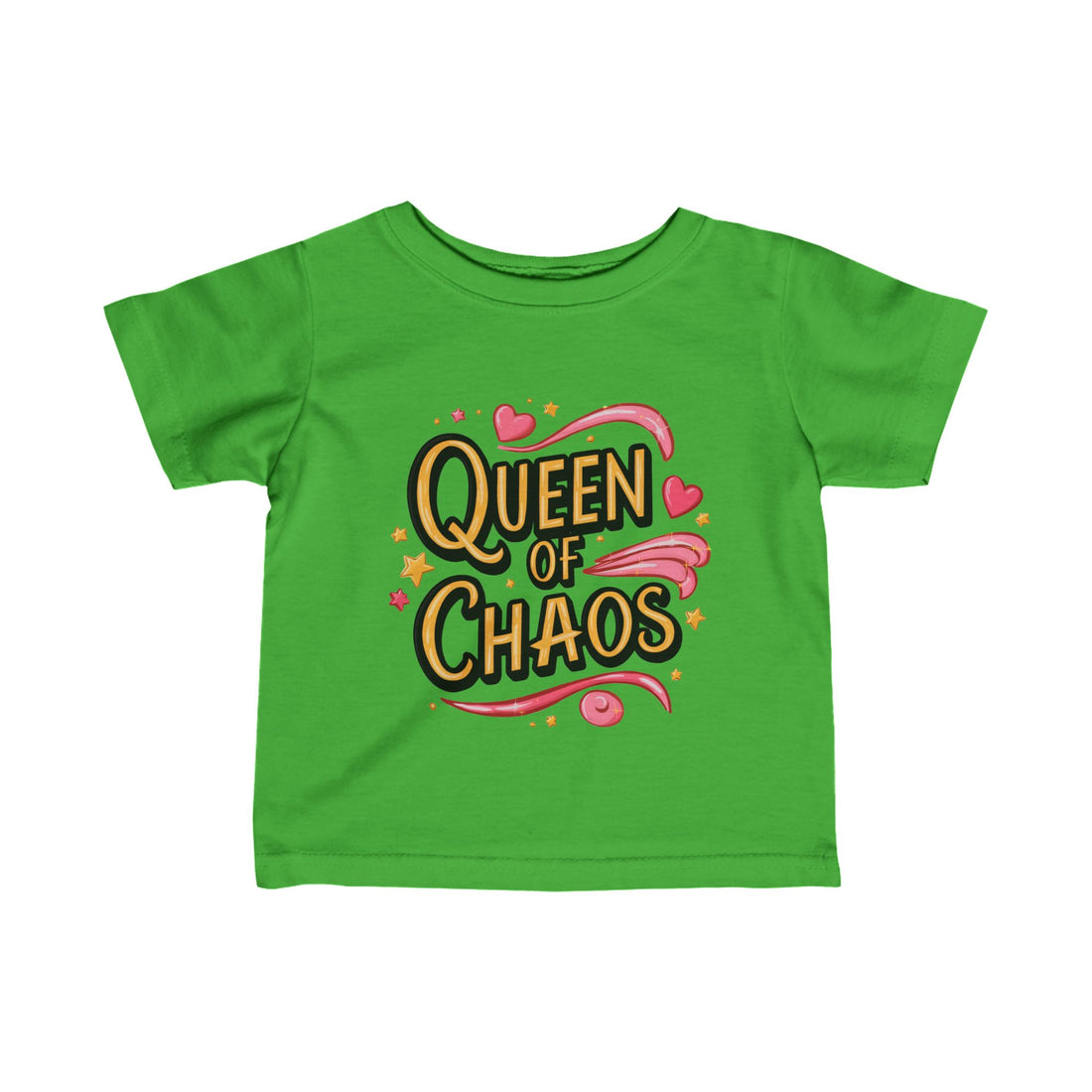 "Queen of chaos" Infant Fine Jersey Tee