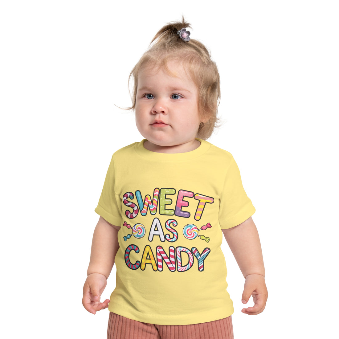 "Sweet as candy" Baby Short Sleeve T-Shirt