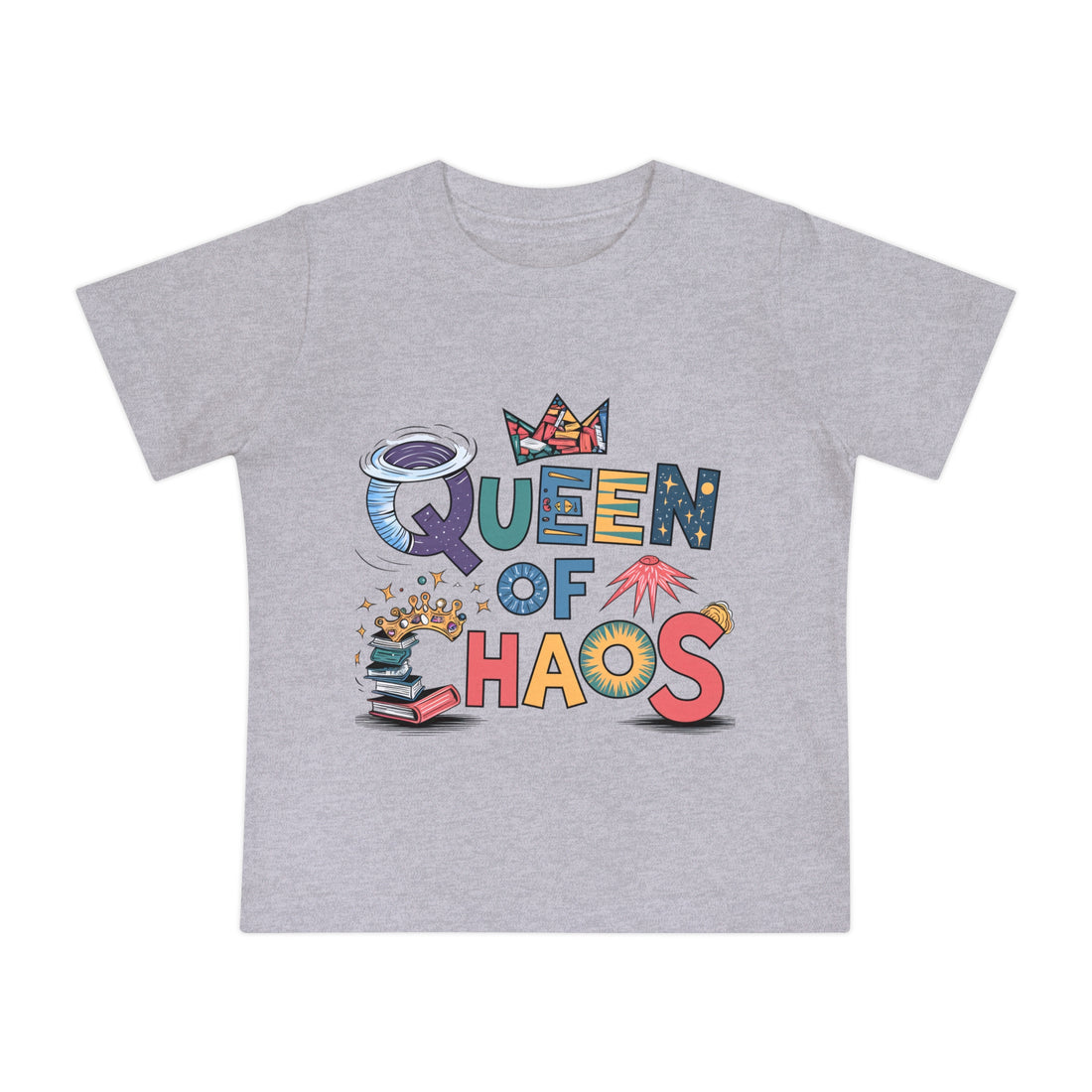 "Queen of chaos" Baby Short Sleeve T-Shirt