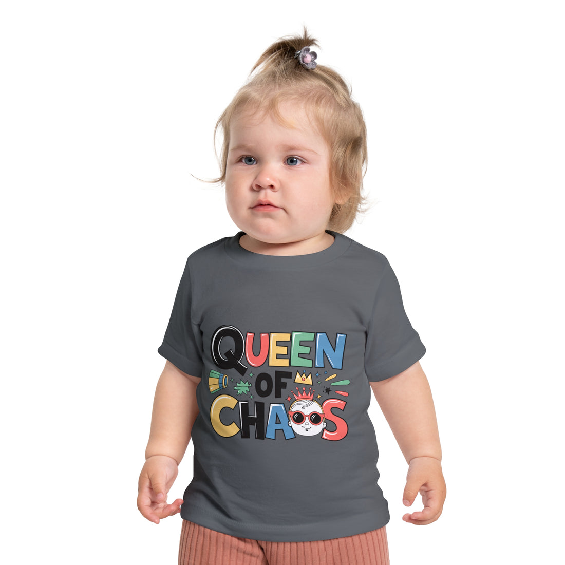 "Queen of chaos" Baby Short Sleeve T-Shirt