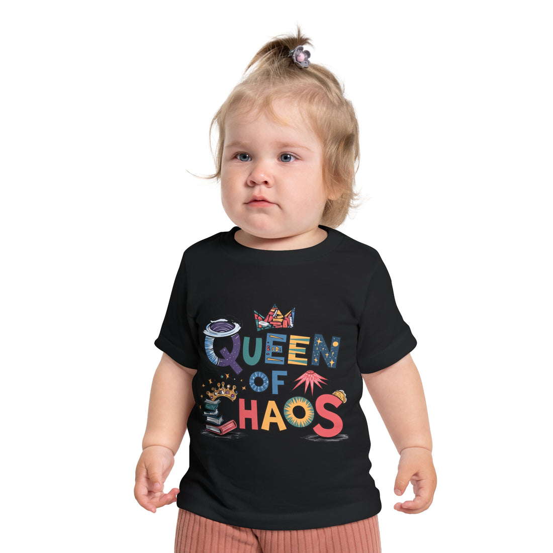 "Queen of chaos" Baby Short Sleeve T-Shirt