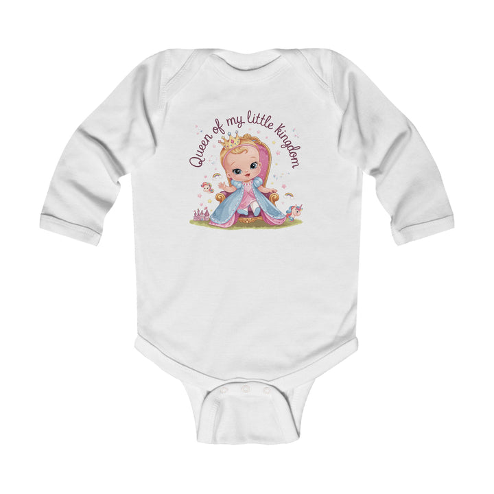 "Queen of my little kingdom" Infant Long Sleeve Bodysuit