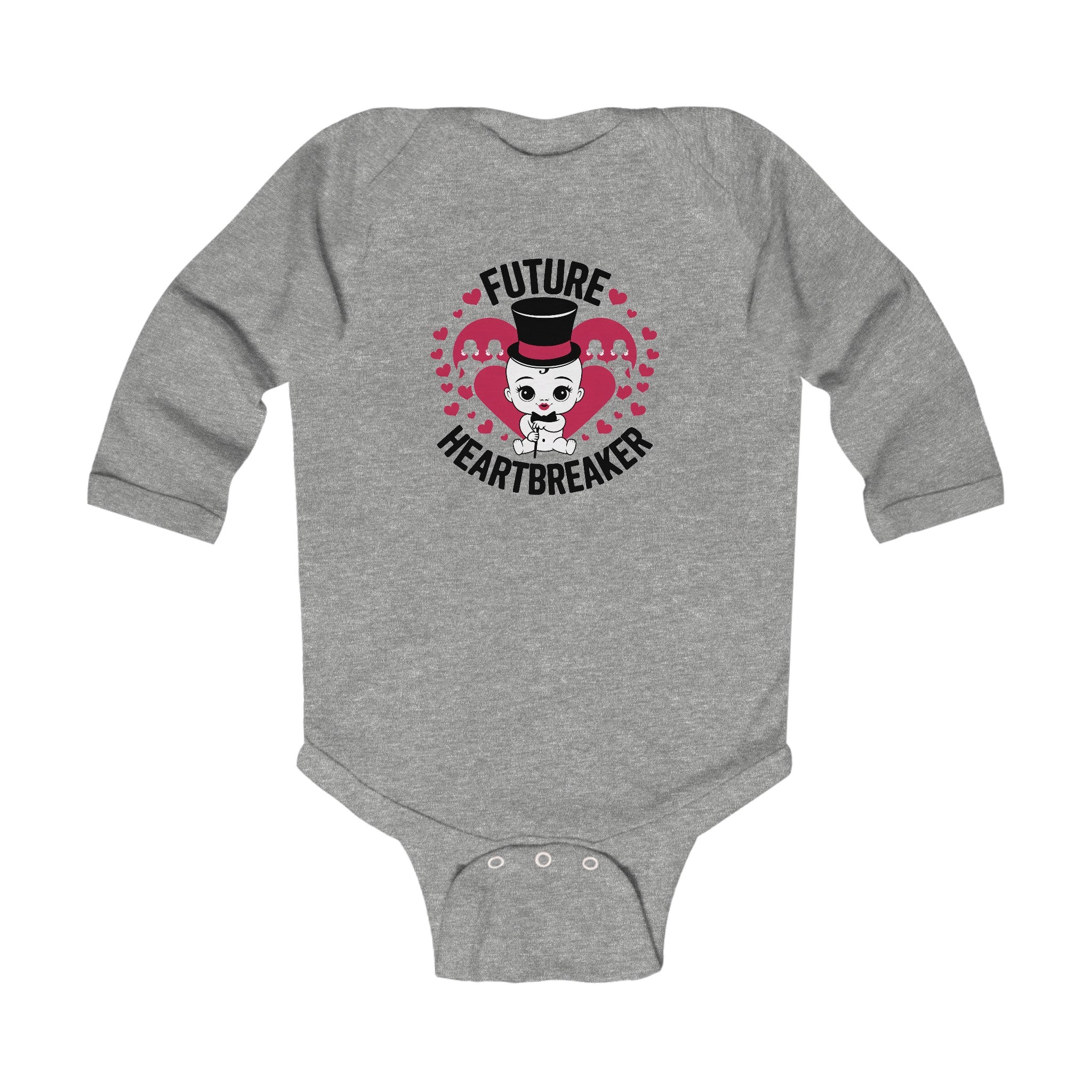 "Future heartbreaker" Infant Long Sleeve Bodysuit