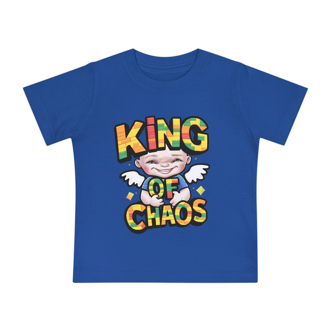 "King of chaos" Baby Short Sleeve T-Shirt