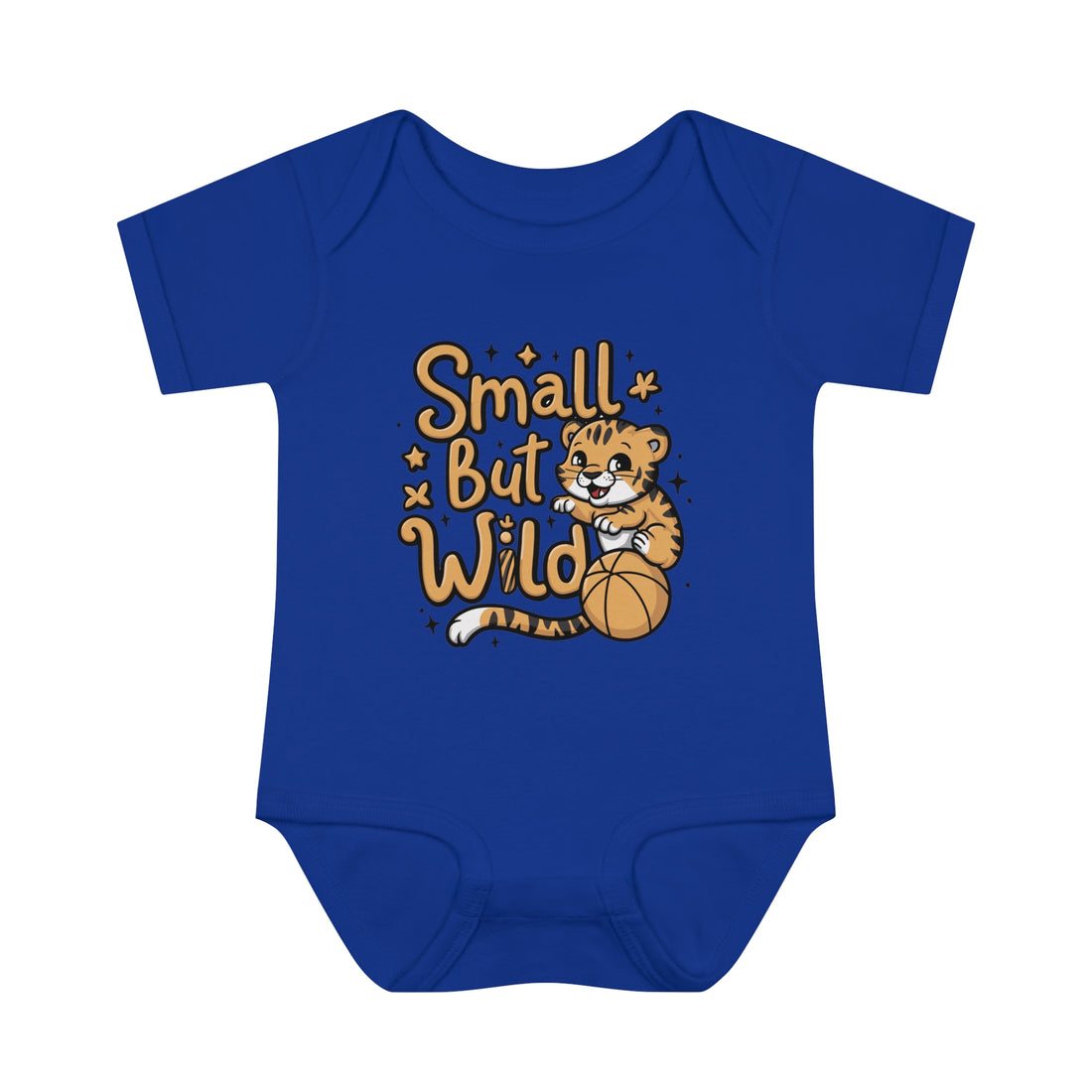 "Small but wild" Infant Baby Rib Bodysuit