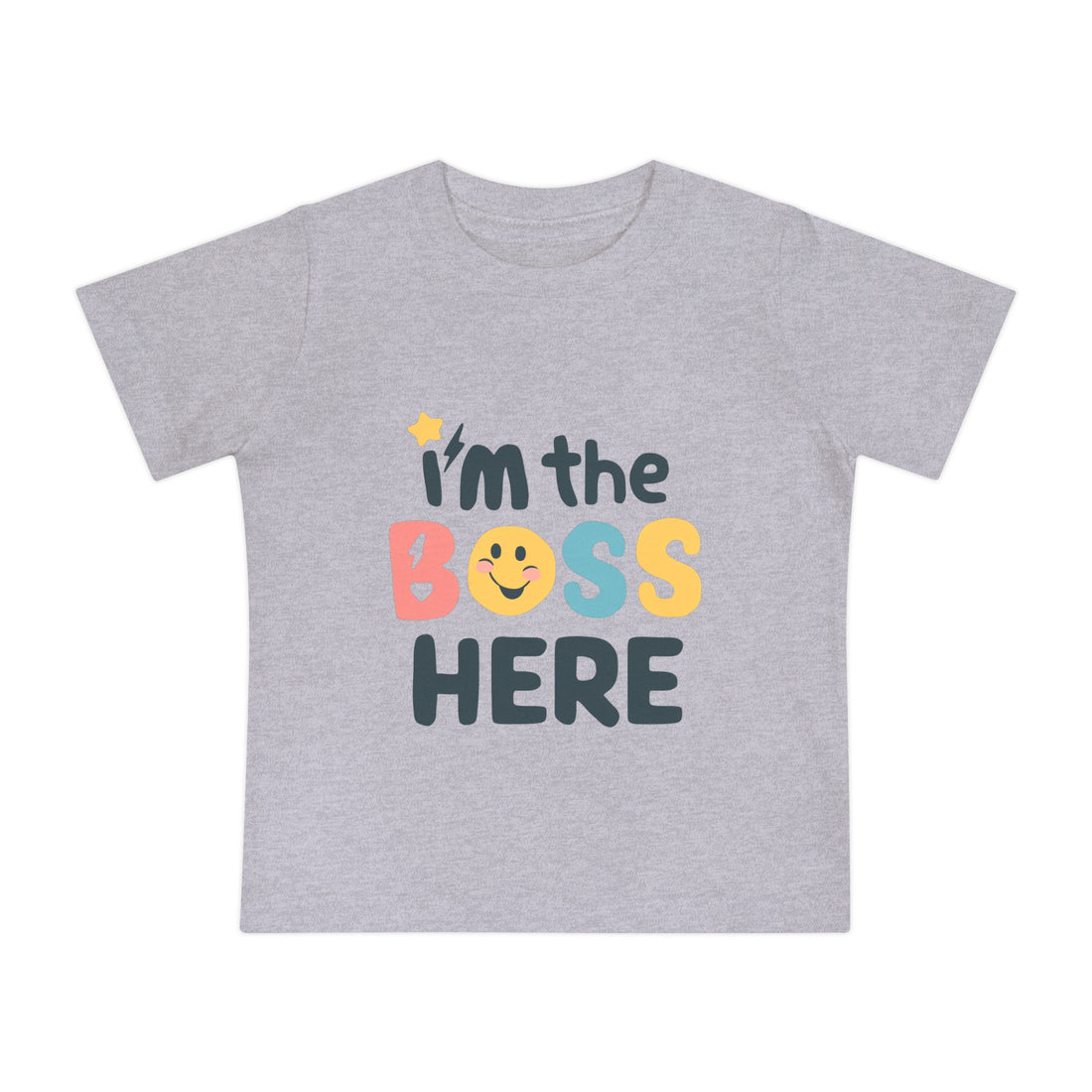 "I'm the boss here" Baby Short Sleeve T-Shirt