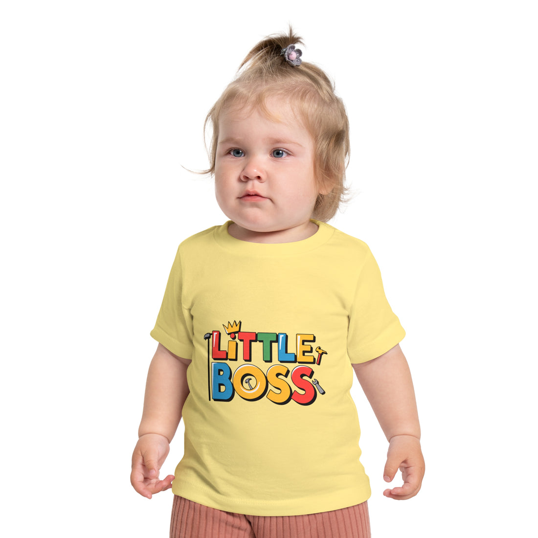 "Little boss" Baby Short Sleeve T-Shirt