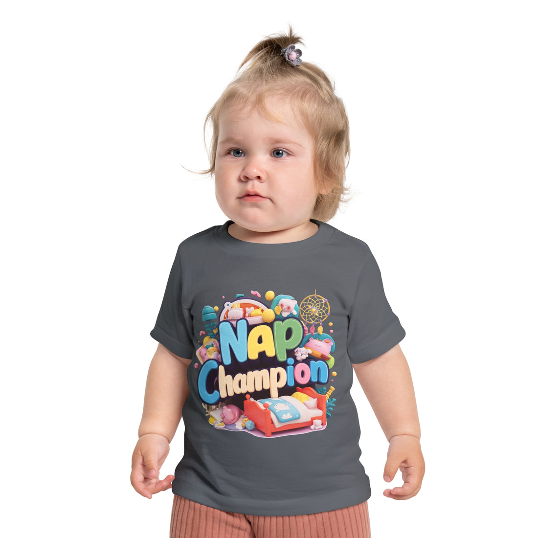 "Nap champion" Baby Short Sleeve T-Shirt