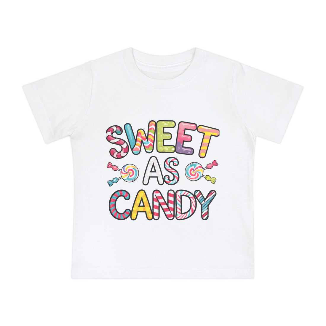 "Sweet as candy" Baby Short Sleeve T-Shirt