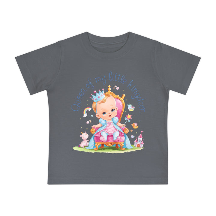 "Queen of my little kingdom" Baby Short Sleeve T-Shirt