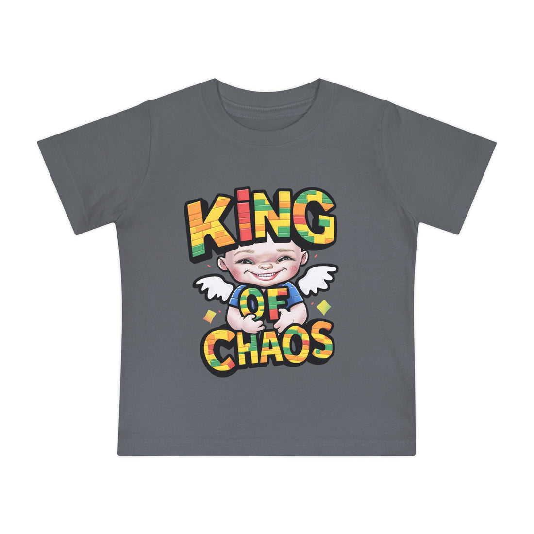 "King of chaos" Baby Short Sleeve T-Shirt