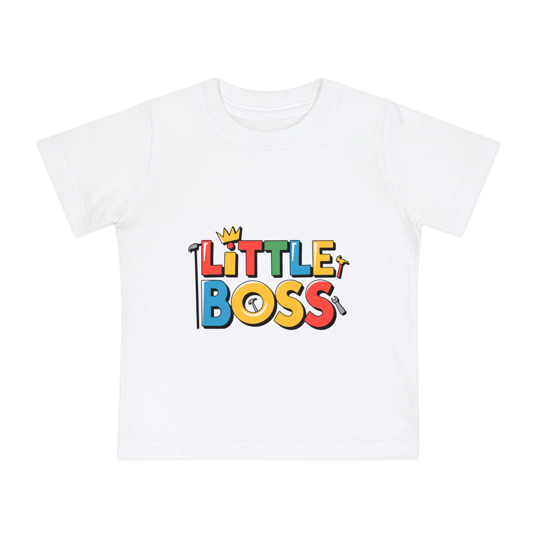 "Little boss" Baby Short Sleeve T-Shirt