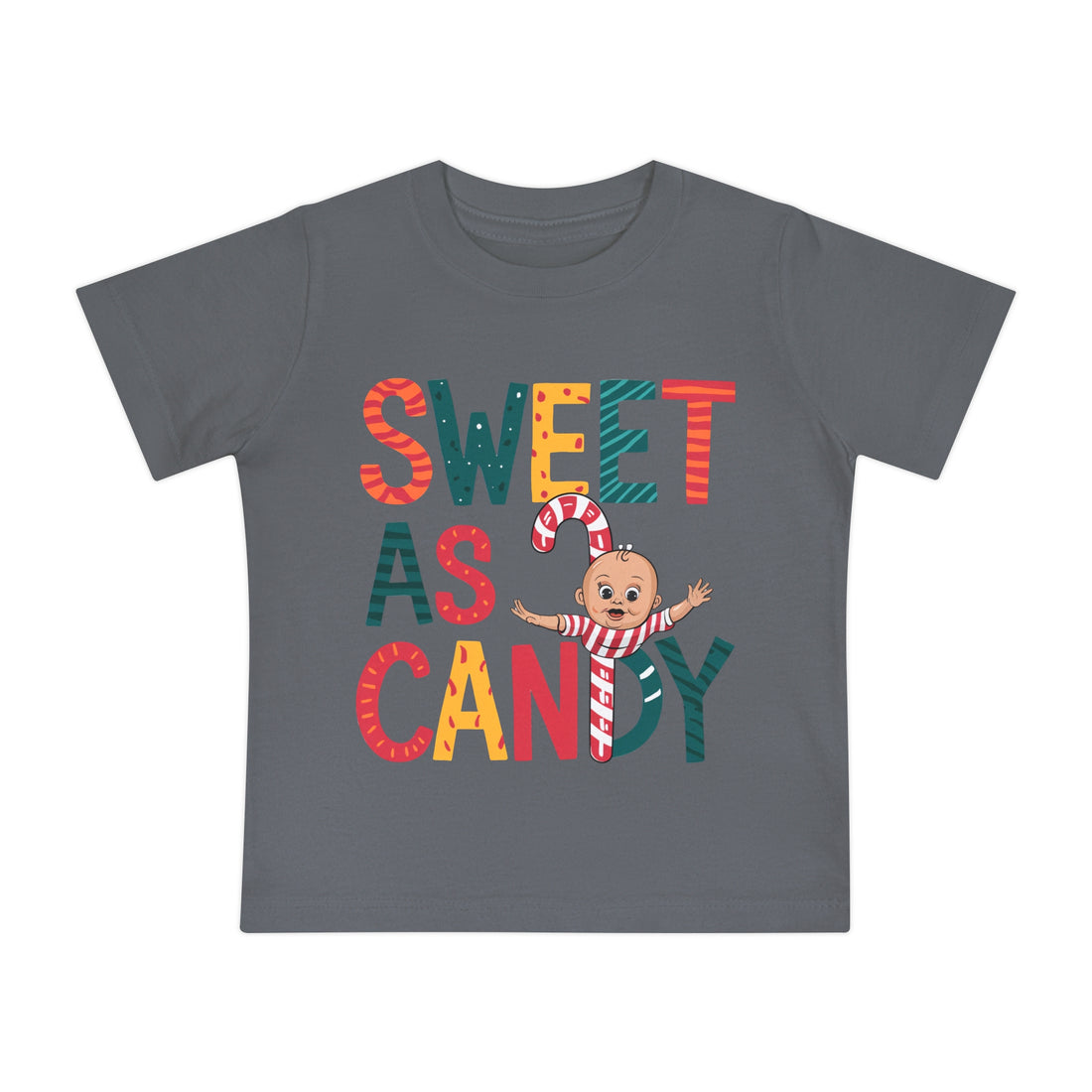 "Sweet as candy" Baby Short Sleeve T-Shirt