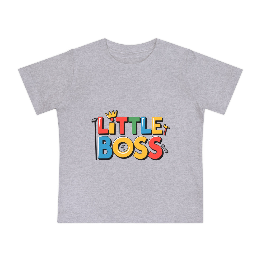 "Little boss" Baby Short Sleeve T-Shirt