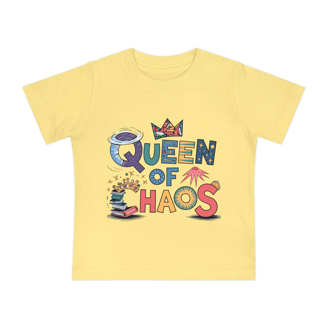 "Queen of chaos" Baby Short Sleeve T-Shirt