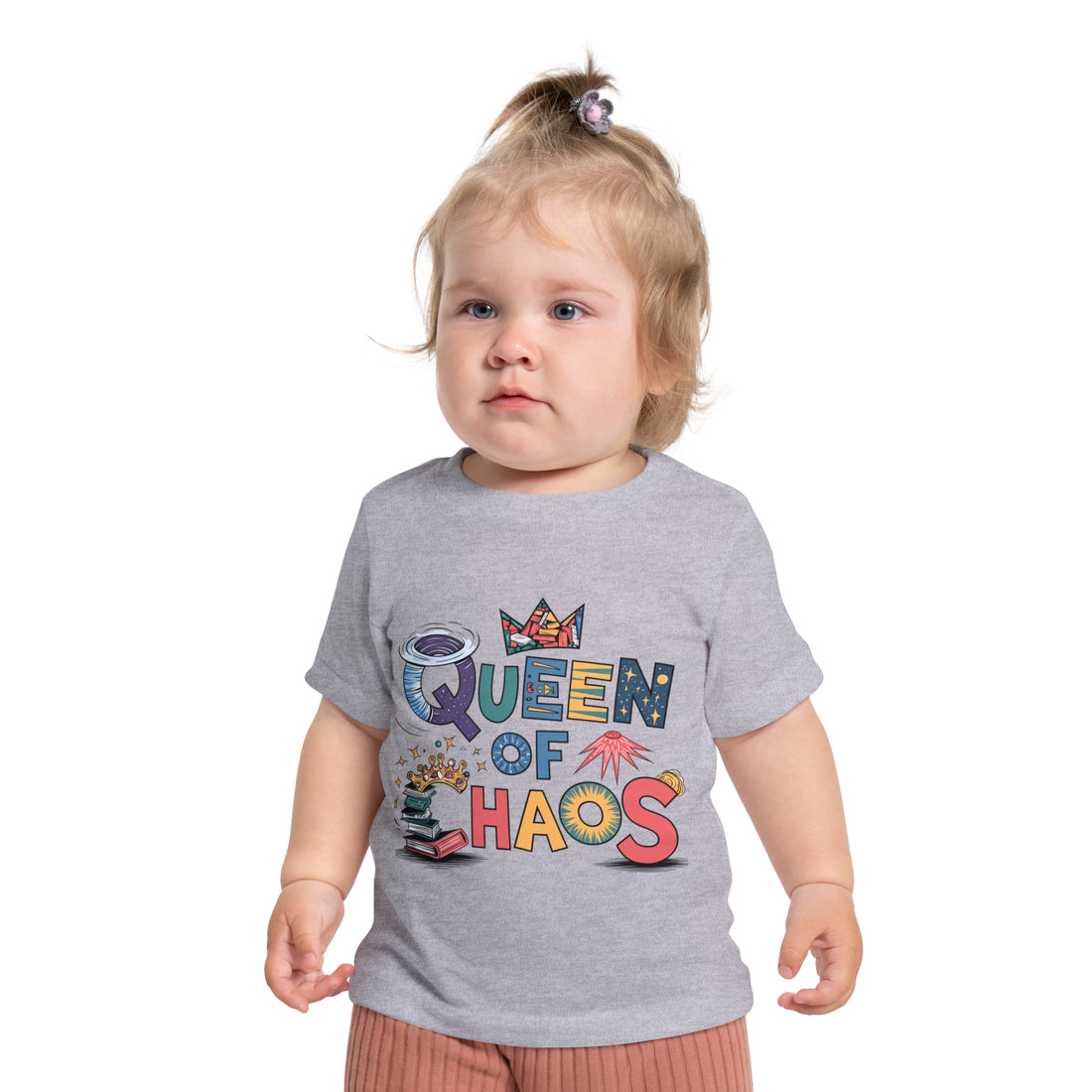 "Queen of chaos" Baby Short Sleeve T-Shirt