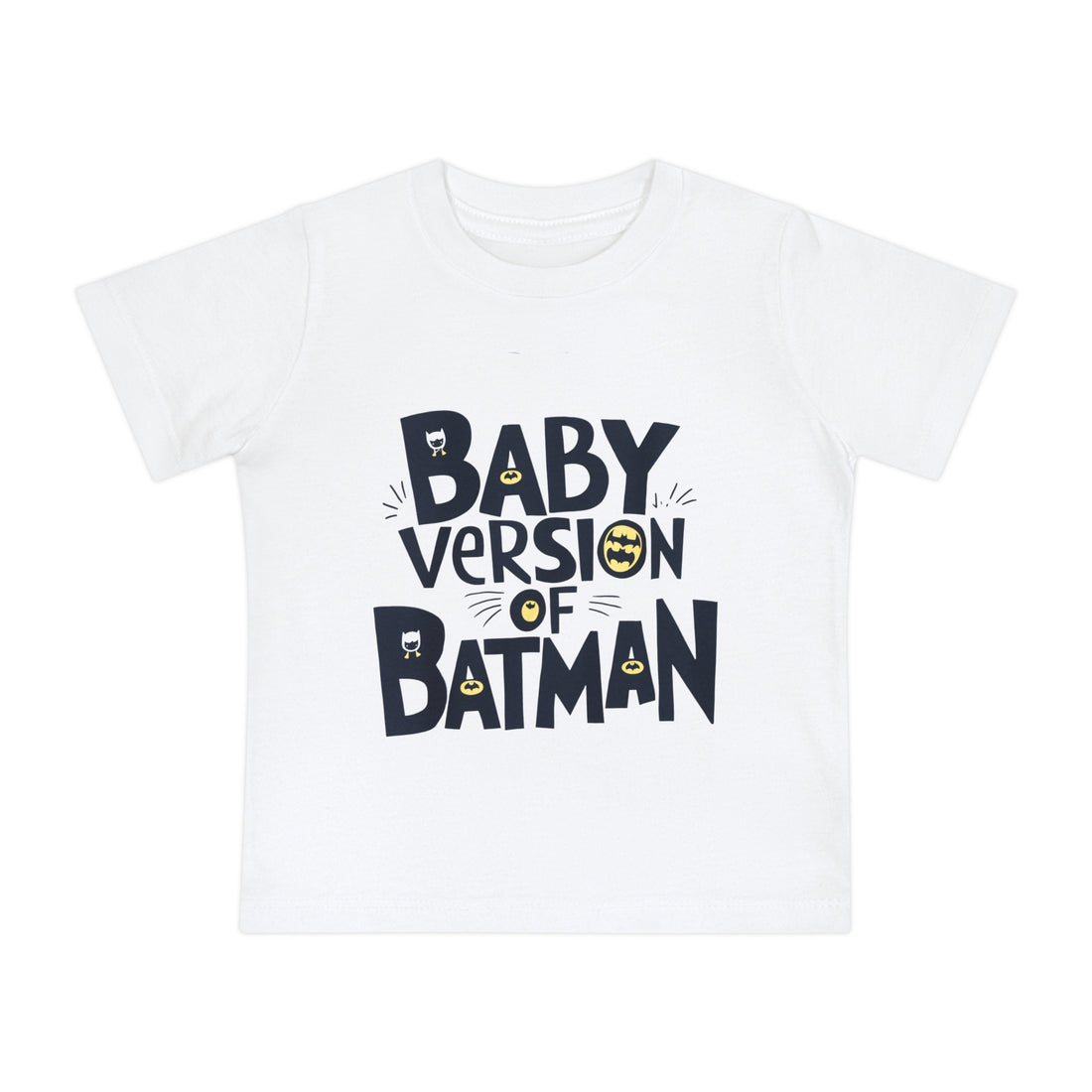 "Baby version of batman" Baby Short Sleeve T-Shirt