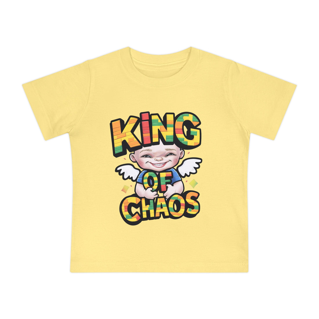 "King of chaos" Baby Short Sleeve T-Shirt