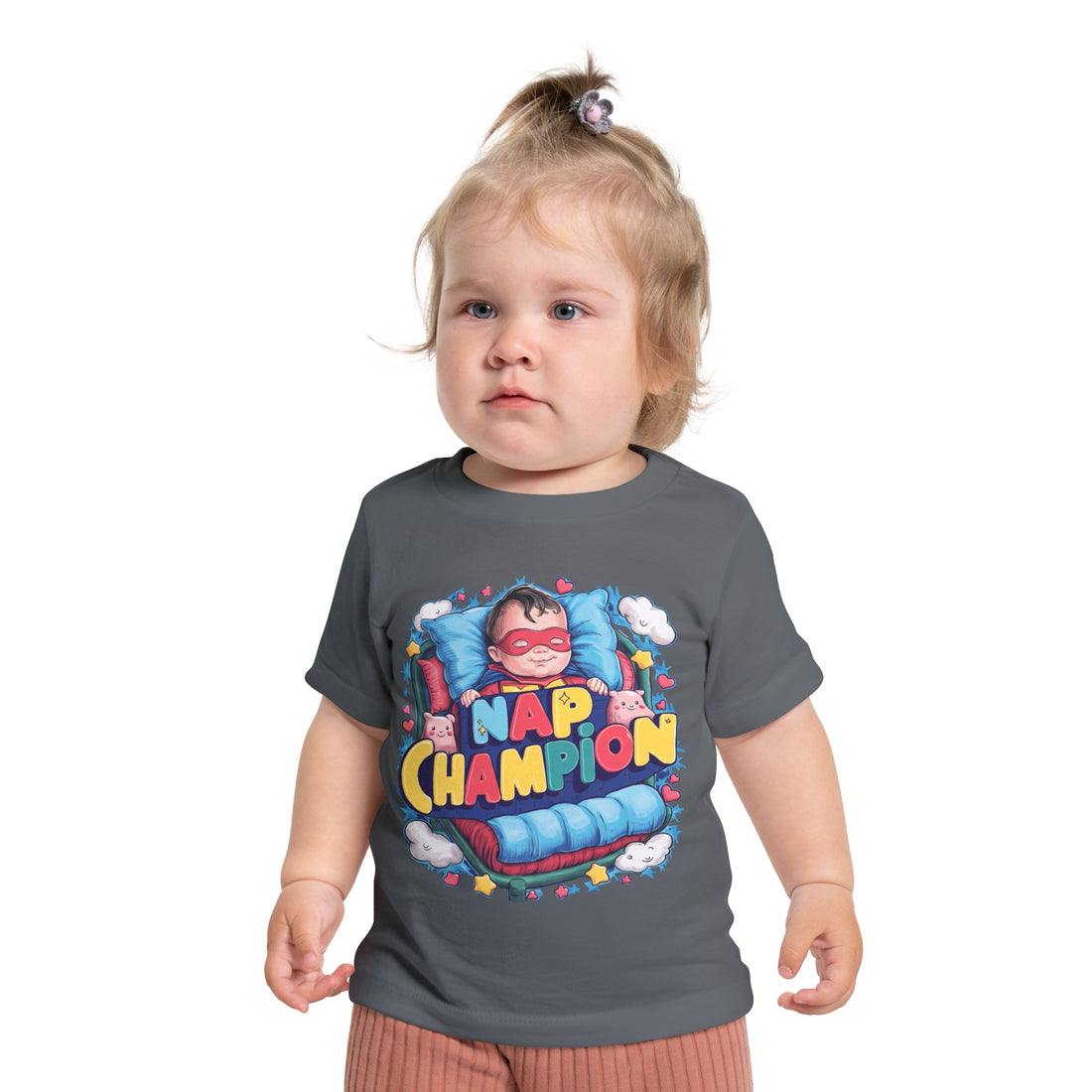 "Nap champion" Baby Short Sleeve T-Shirt