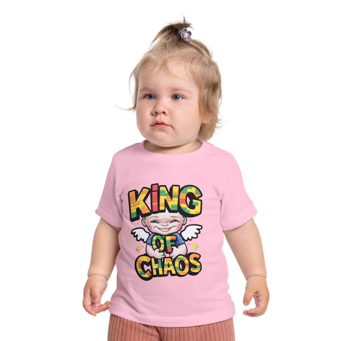 "King of chaos" Baby Short Sleeve T-Shirt