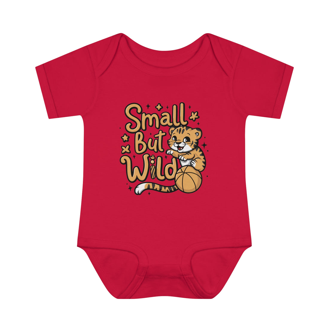 "Small but wild" Infant Baby Rib Bodysuit