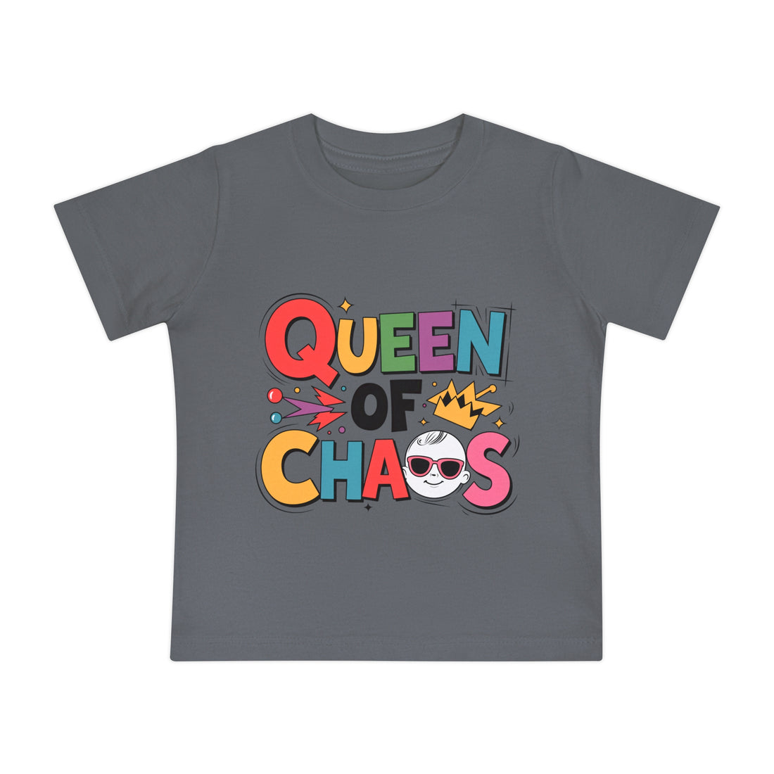 "Queen of chaos" Baby Short Sleeve T-Shirt