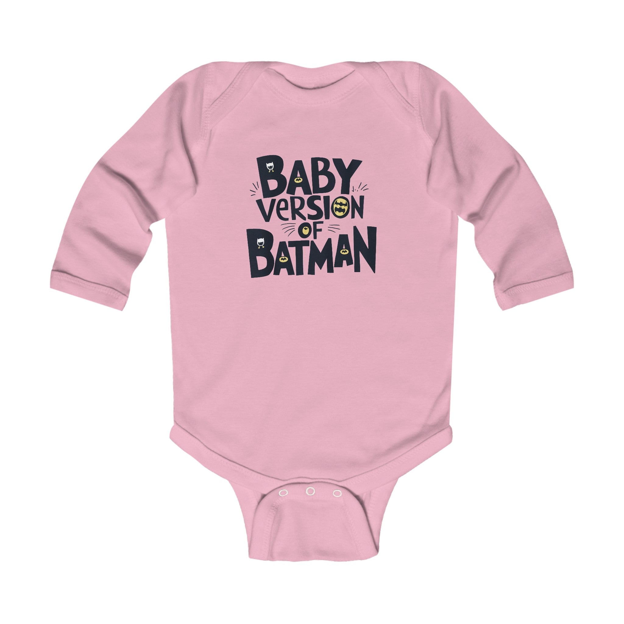 "Baby version of batman" Infant Long Sleeve Bodysuit