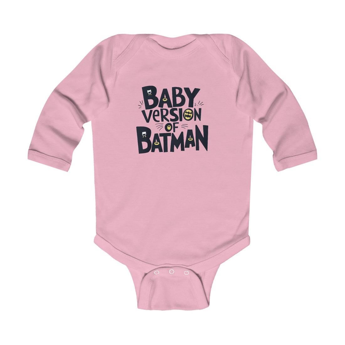 "Baby version of batman" Infant Long Sleeve Bodysuit