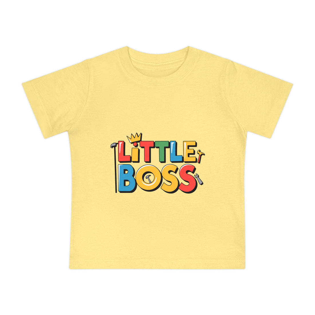 "Little boss" Baby Short Sleeve T-Shirt