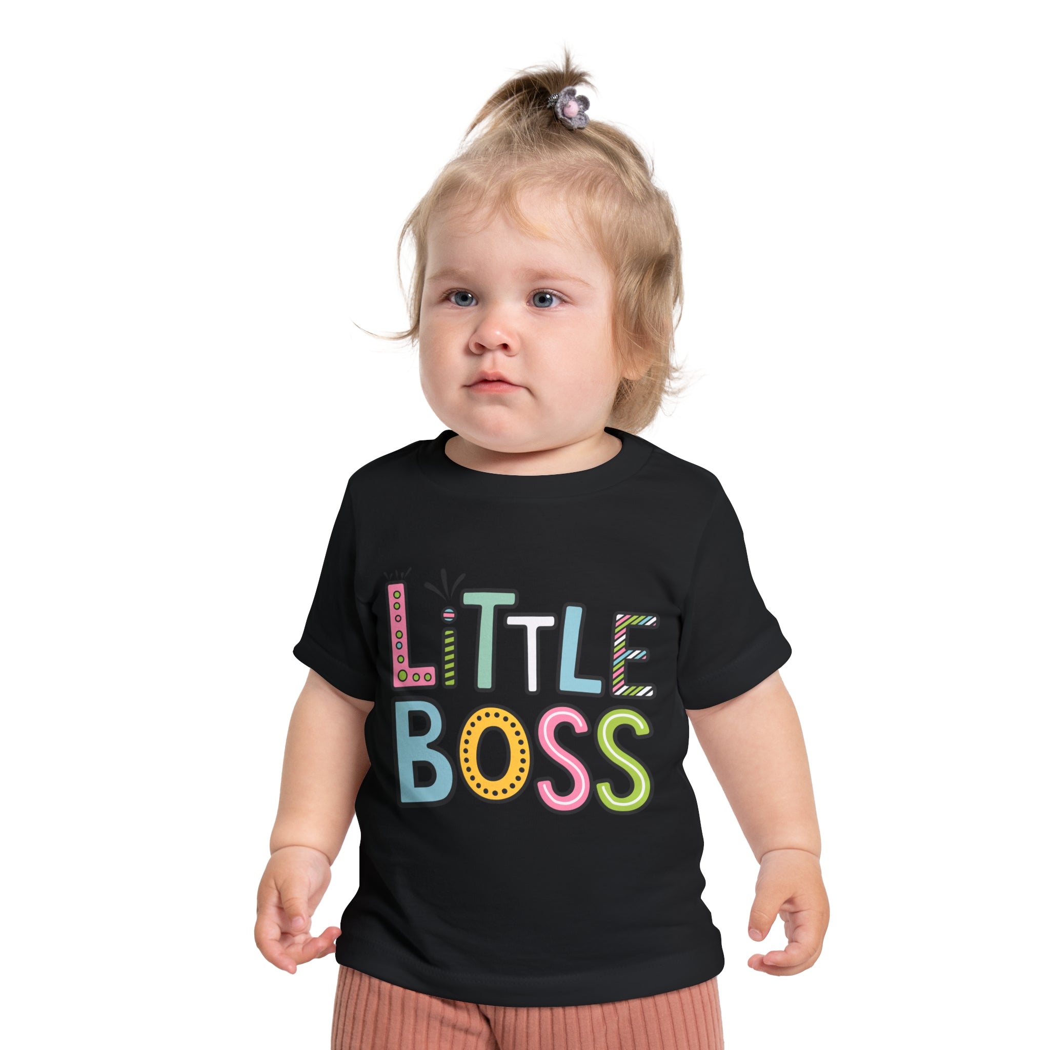 "Little boss" Baby Short Sleeve T-Shirt